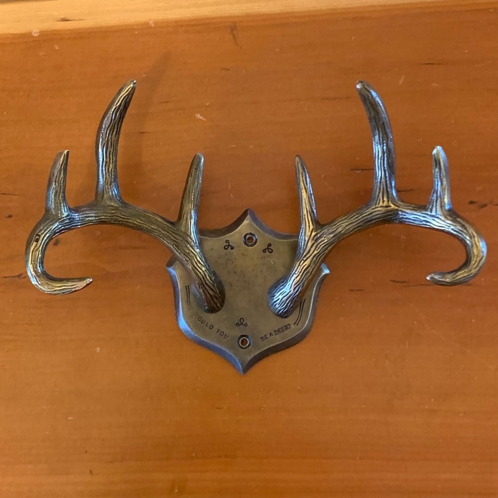 Anthropologie wall hook for coats, purses, hats, etc.